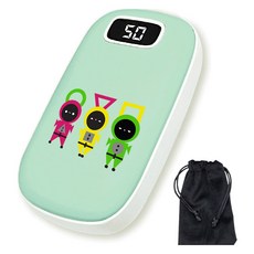 패리뷰리 ZTS 디지털 손난로 보조배터리 5000mAh, 18650 5000mAh, 베이비그린 삼동이 가전디지털/계절가전 반품 최저가 17,720원