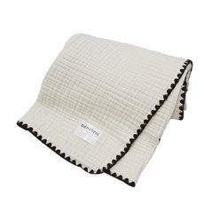 베네브릭 4중 거즈 유아 낮잠이불 일체형, 아이보리 출산/유아동/유아동침구 반품 최저가 12,160원