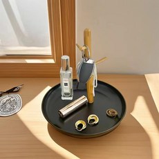 피앤케이 현관 열쇠걸이 향수 차키 수납 트레이, 블랙 홈인테리어/선반/장식장 반품 최저가 8,100원