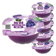 농협식품 젤리농장 포도, 160g, 6개 식품/과자/초콜릿/시리얼 반품 최저가 8,340원