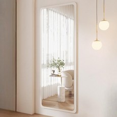 데보코 우드 스탠드 벽걸이 전신거울 40 x 155 cm, 화이트 홈인테리어/거울 반품 최저가 33,430원