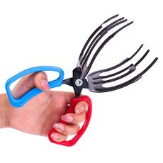 SRF 피싱그립 강호손 3발 고기 집게, 블랙, 1개 스포츠/레저/낚시 반품 최저가 2,940원
