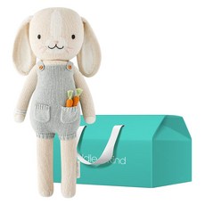 커들앤카인드 핸드메이드 애착인형 + gift box 레귤러 세트, 헨리 버니, 1세트 완구/취미/신생아/영아완구 반품 최저가 57,400원