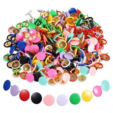 코히모 압정 핀 다용도 원형 압핀 10종 컬러 300P 세트 4W430, 1세트 문구/오피스/사무용품 전문관 반품 최저가 5,670원