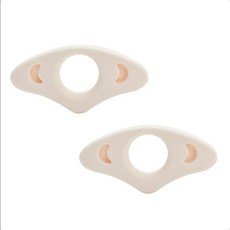 코히모 미끄럼방지 실리콘 독서링 엄지 책잡이 책고정 홀더 2P 세트 4W466, 아이보리 문구/오피스/사무용품 전문관 반품 최저가 5,880원