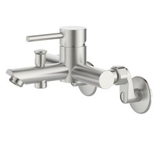 벽붙이 한개레버식 온냉수 샤워욕조용 수전 RW0110, 1개 생활용품/욕실용품 반품 최저가 50,160원