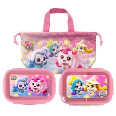 캐치티니핑5 도시락-피크닉 2단 조리개세트 YP5461 (S0077), 캐치티니핑5-S0077 출산/유아동/이유용품/유아식기 반품 최저가 6,840원