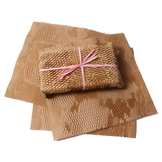 더깔끔 벌집 크라프트 완충재 뽁뽁이 포장지 50cm x 85m, 브라운, 1개 문구/오피스/데코/포장용품 반품 최저가 17,620원