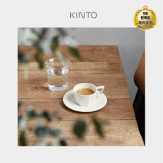 킨토 OCT 컵 앤 소서 220ml, 화이트, 1세트 주방용품/커피잔/찻잔 반품 최저가 28,200원