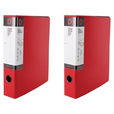 영오 신소재 D링 바인더 5cm 3공, 레드, 2개 문구/오피스/사무용품 전문관 반품 최저가 7,920원