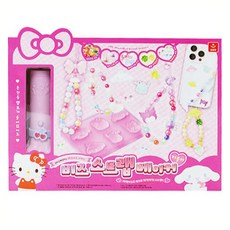 오로라월드 산리오 레진아트 2 러블리 비즈 스트랩 메이커, 혼합색상, 1개 완구/취미/역할놀이 반품 최저가 29,670원