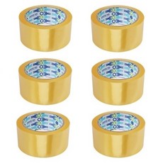 경포장 박스 테이프 투명 57mic 48mm x 40m, 6개 생활용품/생활잡화 반품 최저가 7,100원