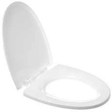 코멧 상부체결 무소음 변기커버 D형 (폭 36 cm X 길이 47 cm), 화이트, 1개 홈인테리어/변기/비데용품 반품 최저가 10,110원