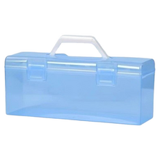 일상속반짝 미술 붓케이스 투명블루, 1개 문구/오피스/미술/화방용품 반품 최저가 7,420원
