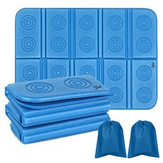 와이엔케이 휴대용 접이식 방습 캠핑 방석 2p, 블루 스포츠/레저/등산/아웃도어 반품 최저가 5,860원