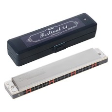 다벨 페스티벌21 트레몰로 하모니카 세트 NO.1002, 크롬도금(커버), 검정(바디), 남색(케이스), 연한갈색(도음표시 H자), 1세트 완구/취미/학습완구/교구 반품 최저가 69,600원