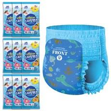 코멧 베이비 스위밍 팬츠 팬티형 수영장 기저귀, 특대형(XL), 9매 생활용품/수영장기저귀 반품 최저가 5,380원