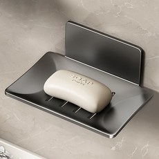 인뮤즈 무타공 접착식 알루미늄 비누받침, 그레이, 1개 생활용품/수납/정리 반품 최저가 5,180원