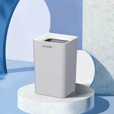 피어니스트 비닐커버 오픈형 깔끔한 사각 휴지통, 그레이 생활용품/수납/정리 반품 최저가 14,950원