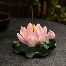 연꽃 인센스 홀더, 라이트핑크 홈인테리어/홈데코/디퓨저 반품 최저가 19,430원