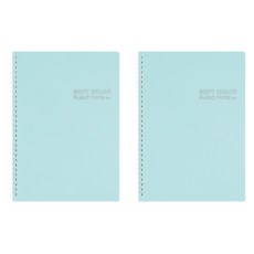 아이비스 컬러PP 노트 SP 12767, 2개, 민트 문구/오피스/학용품/수업준비 반품 최저가 7,190원