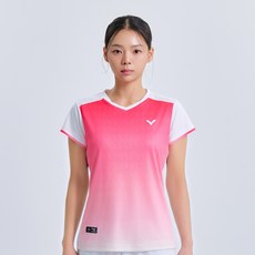 빅터 여성용 V Gradient Active 배드민턴 티셔츠 VT25AGW006F 스포츠/레저/라켓스포츠 반품 최저가 23,630원