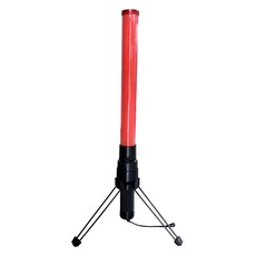 LED 안전 신호봉 + 삼각 거치대 세트, 레드 + 블랙, 1세트 생활용품/안전/호신용품 반품 최저가 7,670원