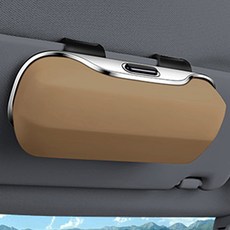 리버폭스 차량용 썬바이저 썬글라스 안경 클립형 수납 거치대, 베이지, 1개 자동차용품/인테리어 반품 최저가 15,060원