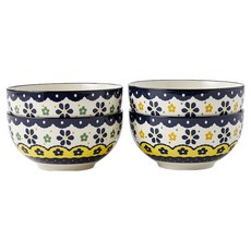 모던하우스 데이지프릴 대접 4종 세트 D14, 혼합색상, 1세트 주방용품/그릇/홈세트 반품 최저가 11,190원