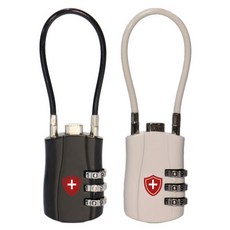 마터혼 컬러 와이어 다이얼 자물쇠 화이트 + 블랙 세트, 1세트 홈인테리어/안전/호신용품 반품 최저가 9,990원