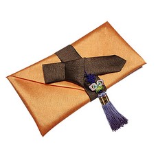 지극정성 단아한 나비노리개 현금예단보 + 봉채 봉투, 오렌지, 1세트 문구/오피스/카드/엽서/봉투 반품 최저가 9,190원