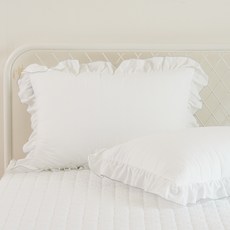 지베딩 리본프릴 먼지없는 사계절 베개커버 홈인테리어/침구커버 반품 최저가 10,330원