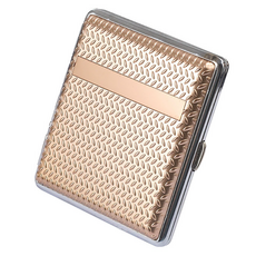 고급 담배 원터치 케이스, 골드, 1개 생활용품/성인용품(19) 반품 최저가 8,900원