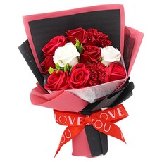 마음담아 러브 꽃다발, 레드, 1개 홈인테리어/원예/가드닝 반품 최저가 8,770원