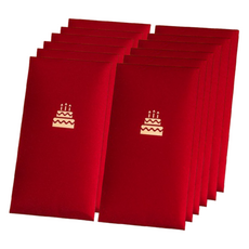 헤이조이 감사 생일 축의금 경조사 용돈봉투, 케이크 레드, 12개 문구/오피스/카드/엽서/봉투 반품 최저가 8,900원