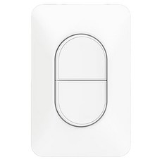 클릭탭 LUNA 2구 매입형 1로 스위치 화이트, 1개 생활용품/생활전기용품 반품 최저가 11,190원