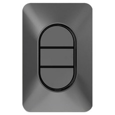 클릭탭 LUNA 3구 매입형 1로 스위치 다크 그레이, 1개 생활용품/생활전기용품 반품 최저가 28,950원