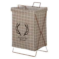 타미나요 세련된 빨래바구니, 그레이 사슴 생활용품/세탁/청소용품 반품 최저가 8,170원