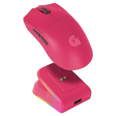 지클릭커 슈퍼히어로 OP200 르캄프 MASTER 초경량 8K 유무선 게이밍 마우스, 핫핑크 undefined/undefined 반품 최저가 42,600원