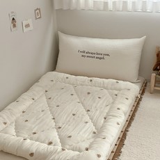 마이리틀데이지 유아용 푸드리 모달 알러지케어 차렵이불, 아이보리 출산/유아동/유아동침구 반품 최저가 47,400원