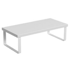 레디엘로 심플 모니터 받침대, 화이트 문구/오피스/사무용품 전문관 반품 최저가 7,240원