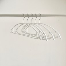 데보코 어깨 뿔 방지 논슬립 옷걸이, 화이트, 10개 생활용품/옷걸이 반품 최저가 6,000원