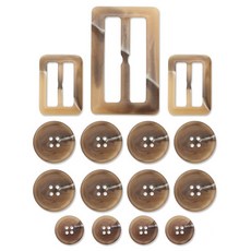 동대문단추왕 트렌치코트 교체용 버클 50mm + 25mm 2p + 단추 25mm 8p + 단추 18mm 4p 세트 2, 다크베이지, 1세트 홈인테리어/수예/수선 반품 최저가 10,050원
