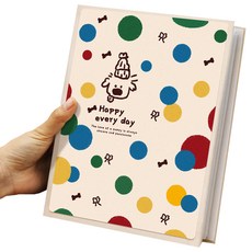 알로데 팝아트 성장기록 기념 사진앨범 10 x 14 cm, TYPE02 에브리 도그, 100매 문구/오피스/앨범 반품 최저가 21,560원