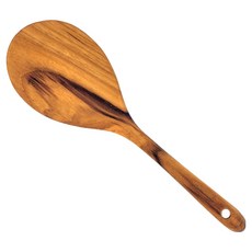 스와하 티크 원목 밥주걱, 1개 주방용품/주방조리도구 반품 최저가 4,920원