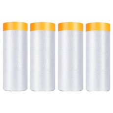 OON 페인트 커버링 보양 비닐 테이프, 4개 홈인테리어/공구/철물/DIY 반품 최저가 6,210원