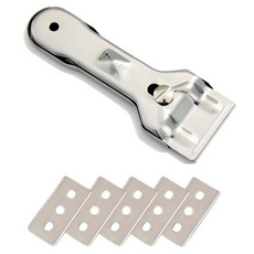 리빙홈디테일 인덕션 스크래퍼 + 칼날 5p 세트, 실버, 1세트 홈인테리어/셀프인테리어 반품 최저가 4,390원