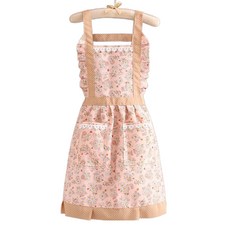 레오빈스 심플 단아한 앞치마 캔버스 멜빵 플라워, 핑크 문구/오피스/미술/화방용품 반품 최저가 5,690원