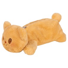 버터베어 봉제 파우치, 브라운, 1개 문구/오피스/학용품/수업준비 반품 최저가 11,080원