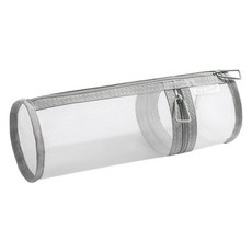 해리 망사 투웨이 심플 투명 원통형 필통, 그레이, 1개 문구/오피스/학용품/수업준비 반품 최저가 7,770원